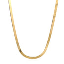 4.0mm 14k Yellow Gold Super Flex Herringbone Chain-7