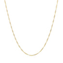 14k Yellow Gold Singapore Chain 0.6mm-8