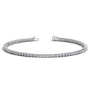 Lab Grown Round Diamond Tennis Bracelet in 14k White Gold (2 cctw F/G  VS2/SI1)-4