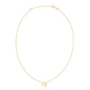 14K Yellow Gold Virgo Necklace-4