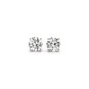 1 1/2 cttw Certified IGI Lab Grown Round Diamond Stud Earrings 14k White Gold (G/VS2)-5