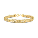 14k Yellow Gold Rapunzel Woven Bracelet (6.00 mm)-4