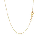 14k Yellow Gold Necklace with Interlocking Petite Rectangles-9
