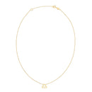 14K Yellow Gold Libra Necklace-4