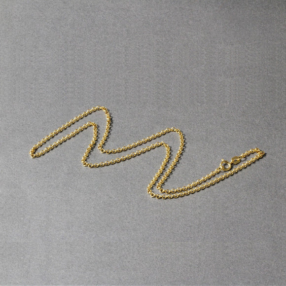 14k Yellow Gold Rolo Chain 1.9mm