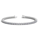 Lab Grown Round Diamond Tennis Bracelet in 14k White Gold (5 cctw  F/G  VS2/SI1)-4