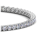 Lab Grown Round Diamond Tennis Bracelet in 14k White Gold (5 cctw  F/G  VS2/SI1)-5
