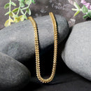 3.2mm 14k Yellow Gold Square Franco Chain-9