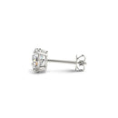 4 cttw Certified IGI Lab Grown Round Diamond Stud Earrings 14k White Gold (G/VS2)-6