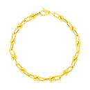 14k Yellow Gold 7 1/2 inch Jax Chain Bracelet-5