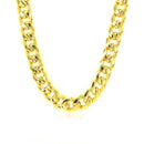 6.5mm 10k Yellow Gold Light Miami Cuban Chain-6