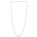 Moon Cut Bead Chain in 14k Yellow Gold (2.00 mm)-6