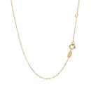 14k Tri-Color Gold Rosary Chain Necklace-10