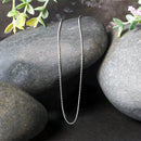 14k White Gold Bead Chain 1.0mm-11