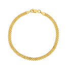 14k Yellow Gold Bismark Bracelet (3.50 mm)-7