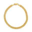 14k Yellow Gold Bismark Bracelet (4.70 mm)-4