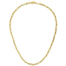 14K Yellow Gold Bold Paperclip Chain (4.2 mm)-6