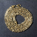 14k Yellow Gold Fancy Byzantine Chain Necklace-12