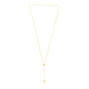 14k Yellow Gold Rosary Necklace-4