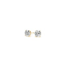 1/2 cttw Lab Grown Round Diamond Stud Earrings 14k Yellow Gold (G/VS2)-7