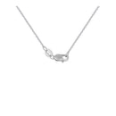 Triple Triangle Pendant with Diamonds in 14k White Gold (1/5 cttw)-6