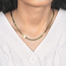Imperial Herringbone Chain in 10k Yellow Gold (3.80 mm)-11