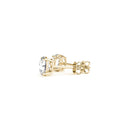 2 cttw Certified IGI Lab Grown Round Diamond Stud Earrings 14k Yellow Gold (G/VS2)-8