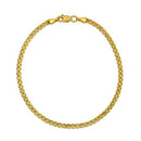 14k Yellow Gold Bismark Bracelet (2.50 mm)-8