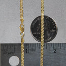 14k Yellow Gold Bismark Bracelet (2.50 mm)-11