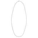 Double Extendable Cable Chain in 14k White Gold (1.40 mm)-6