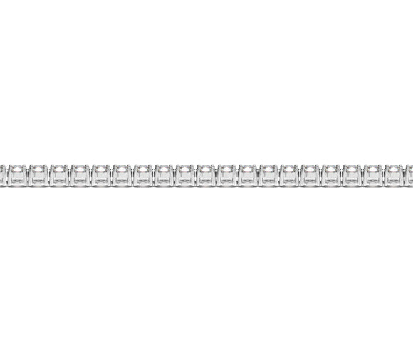 Lab Grown Round Diamond Tennis Bracelet in 14k White Gold (4 cctw F/G  VS2/SI1)