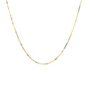14k Yellow Gold Classic Box Chain 0.45mm-8