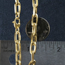 14k Yellow Gold French Cable Link Bracelet  (6.00 mm)-11