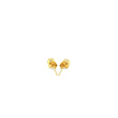 14k Yellow Gold Ball Style Stud Earrings (4.0 mm)-6