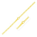 14K Yellow Gold Paperclip Chain (2.5mm)-8