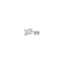 1/2 cttw Lab Grown Round Diamond Stud Earrings 14k White Gold (G/VS2)-8