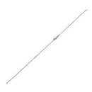 Extendable Bead Chain in 14k White Gold (1.00 mm)-2