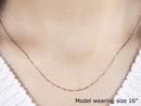 10k Rose Gold Classic Box Chain (0.45 mm)-8