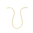 14k Yellow Gold Braided Herringbone Chain (3.20 mm)-4