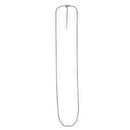 Endless Adjustable Cable Chain in 14k White Gold (1.70 mm)-2