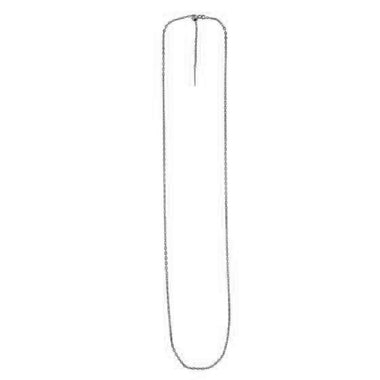 Endless Adjustable Cable Chain in 14k White Gold (1.70 mm) - 0