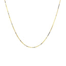 10k Yellow Gold Classic Box Chain (0.45 mm)-9