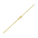 Double Extendable Rope Chain in 14k Yellow Gold (0.85 mm)-2