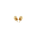 14k Yellow Gold Round Stud Earrings (5.0 mm)-6