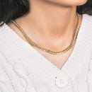 10k Yellow Gold Semi Solid Miami Cuban Chain (5.00 mm)-8
