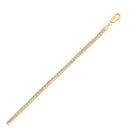 Ice Barrel Chain in 14k Yellow Gold (3.14 mm)-5