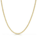 Ice Barrel Chain in 14k Yellow Gold (3.14 mm)-6