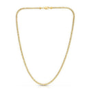 Ice Barrel Chain in 14k Yellow Gold (3.14 mm)-7