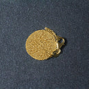 10k Yellow Gold Oval Cable Link Chain (0.97 mm)-9