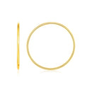 Endless Hoop Style Earrings in 14K Yellow Gold-2
